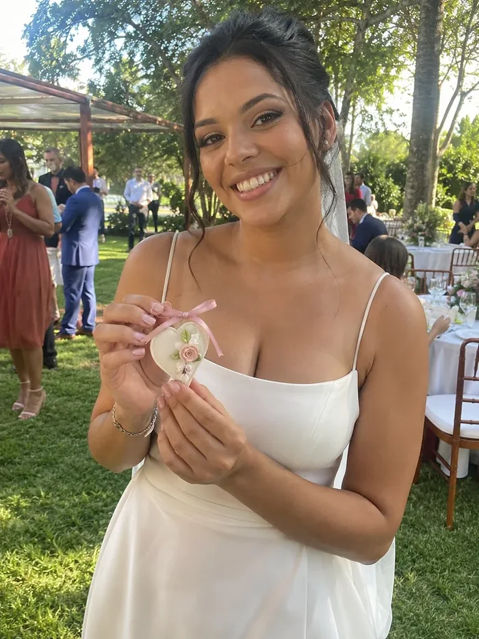 Casamento no jardim de dia