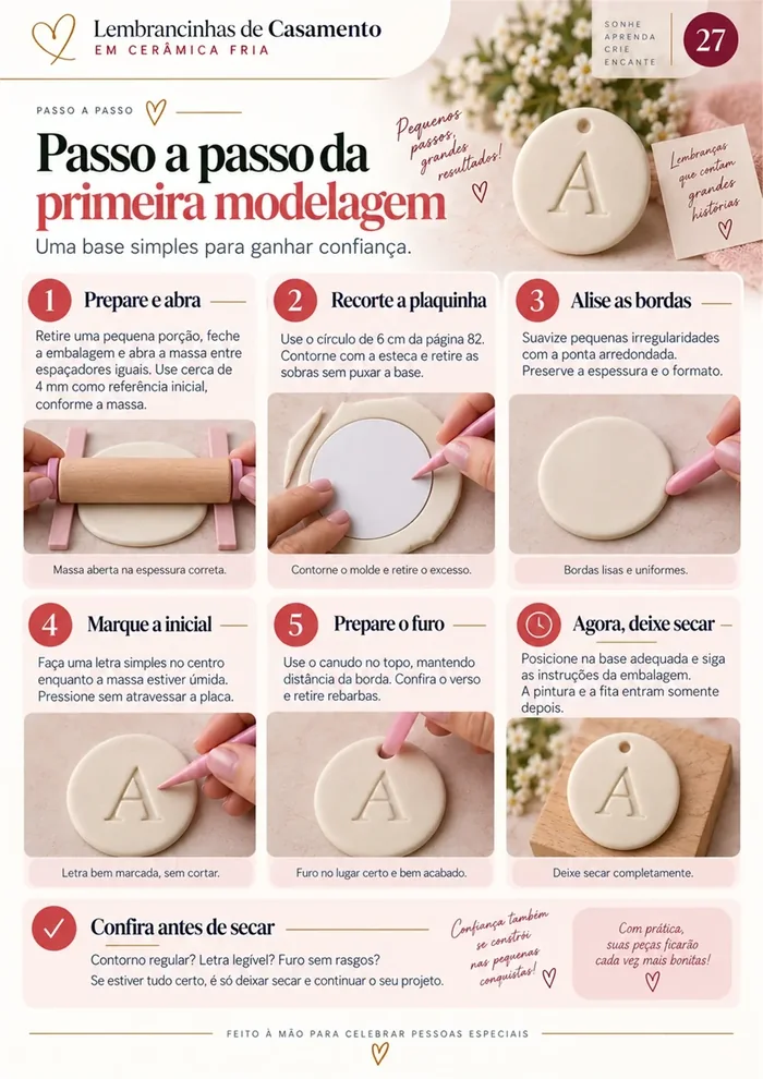 Página 27: Passo a passo da primeira modelagem